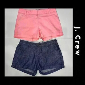 Lot 2 pair shorts J. Crew and Old navy preppy shorts
